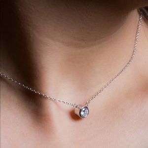 925 stamped silver necklace